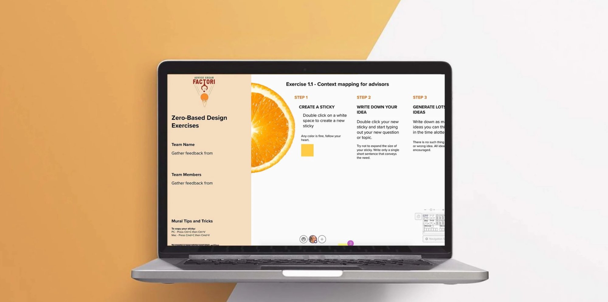 Zero-Based Design Exercises — Context mapping facilitation
