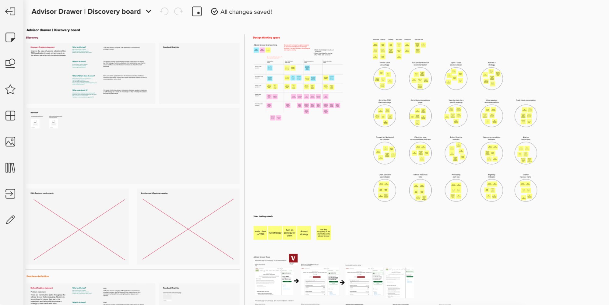 Advisor Drawer Discovery board